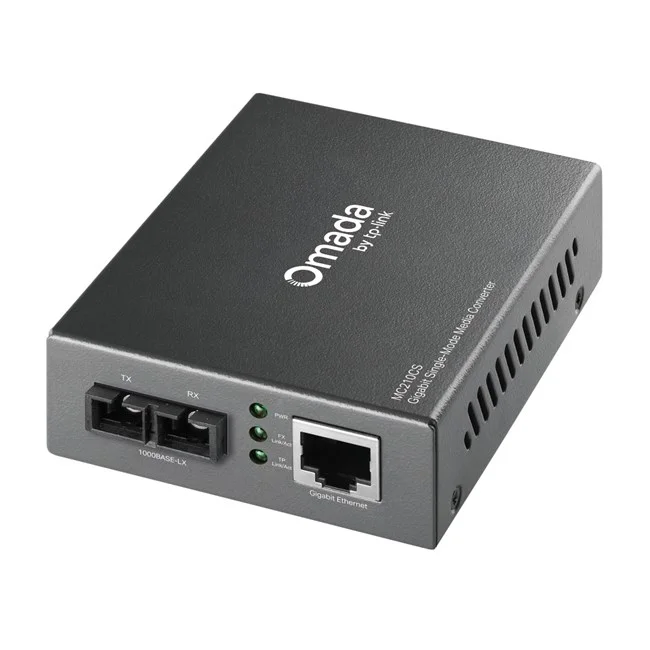 Omada Single-Mode RJ45 Fiber Converter (MC210CS)