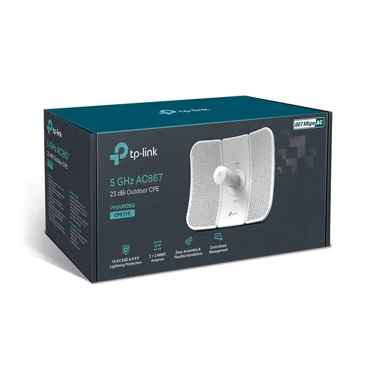 TP-LINK CPE710 23dbi 1200mbps 5ghz 15km Harici Access Point görseli 1