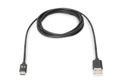 DIGITUS AK-300136-010-S USB TYPE C BAGLANTI KABLOSU USB-Ce/Ae 1 MT görseli 5