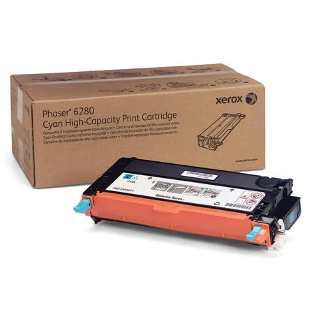 Xerox Phaser 6280 106R01400 Mavi Yüksek Kapasiteli Orijinal Toner