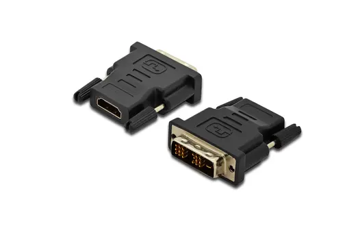 BEEK BA-DVI-HDMI-1 DVI <-> HDMI Adaptörü, DVI-D (18 + 1) Erkek - HDMI Tip A (19 pin) Dişi, HDMI 1.4 uyumlu, Siyah Renk