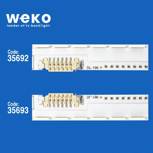 WKSET-5209 35692X1 35693X1 2012SVS46 7032NNB 2D 2 ADET LED BAR (60LED) alternatif görünüm