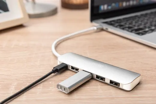 DIGITUS DA-70242-1 4 Port USB 3.0 Hub, 4 x USB 3.0 USB-A Dişi Konnektör (USB çevre ürünü) görseli 5