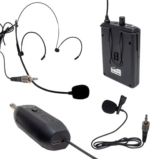 MAGICVOICE MV-19599 UHF KABLOSUZ YAKA MİKROFON alternatif görünüm