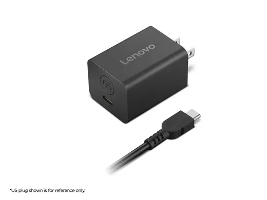 LENOVO Go40AWGN65EU 65W USB-C Nano Şarj Adaptörü görseli 1