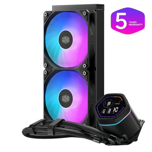 COOLER MASTER MASTERLIQUID CORE NEX DIGITAL ML240 ARGB SIVI SOGUTMA KIT (MLX-D24M-A18PA-RD) alternatif görünüm