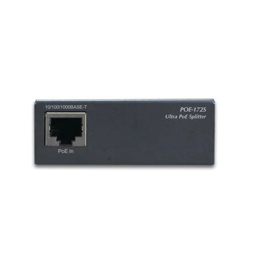 PLANET PL-POE-172S Tek Port 10/100/1000Mbps Ultra PoE Splitter (12V/19V/24V) Single-Port 10/100/1000Mbps Ultra PoE alternatif görünüm