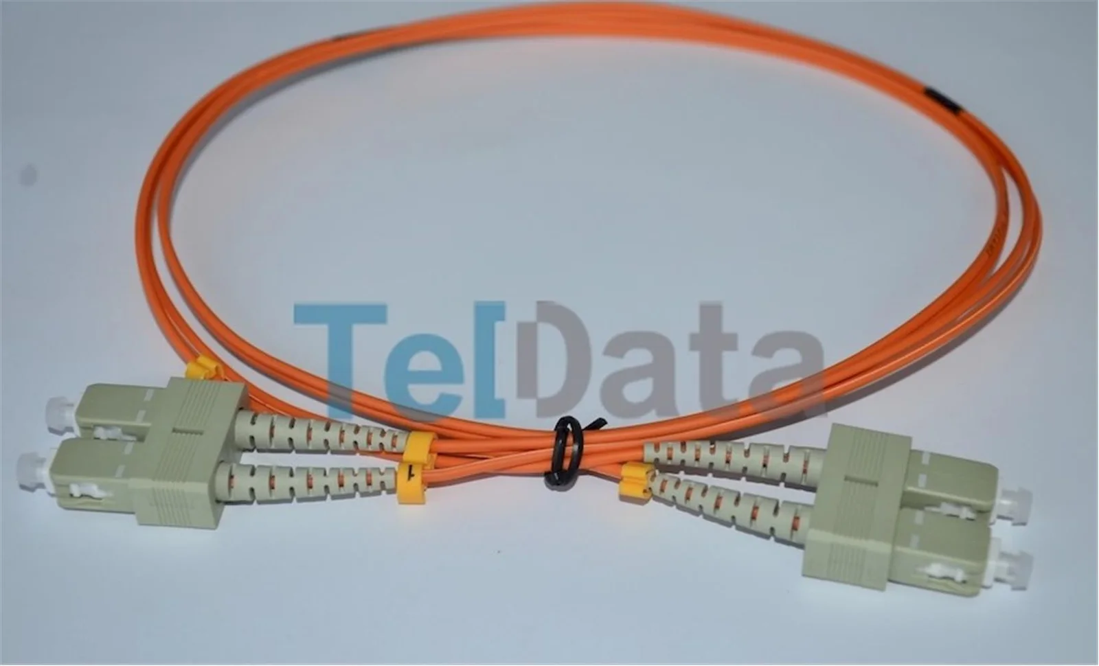 TELDATA TLD-SCMM85 SC-UPC-SC-UPC MM DX OM2 1 METRE FIBER OPTIK PATCHCORD