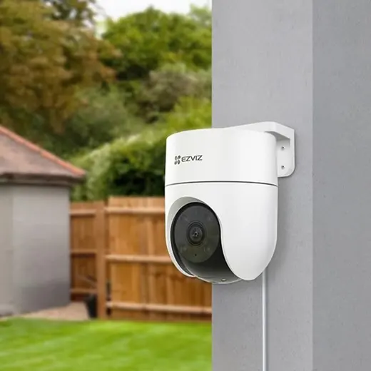 EZVIZ 2MP Dome 4mm Wıfı Kablosuz IP Kamera H8C görseli 1