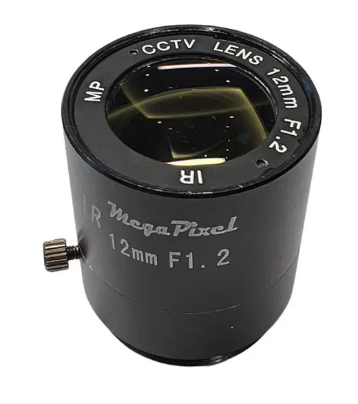 12 MM 1 MEGAPIXEL ANALOG KAMERA FIXED IRIS LENS