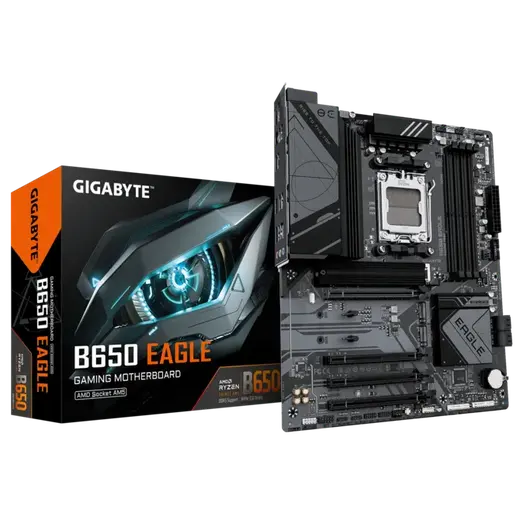 GIGABYTE B650 EAGLE DDR5 HDMI-DP TYPEC PCIE 4.0 AM5 ATX görseli 4