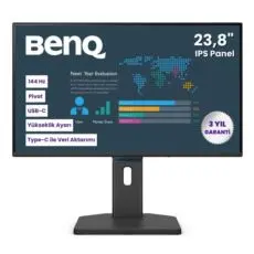 BENQ 23.8" IPS BL2490TC 5MS 144HZ HDMI-DP Pivot Kurumsal Monitör 1920x1080 görseli 8