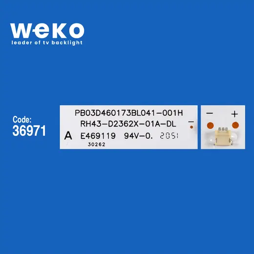 WKSET-6269 36971X2 JL.D24061235-017BS-M 2 ADET LED BAR alternatif görünüm