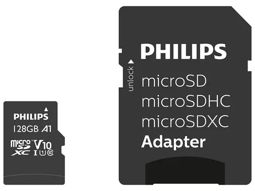 PHILIPS MicroSD 128GB FM12MP45B/00 Class10 Hafıza Kartı görseli 7