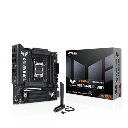 ASUS TUF GAMING B850M-E WIFI6E DDR5 HDMI DP PCIE 5.0 AM5 mATX görseli 6