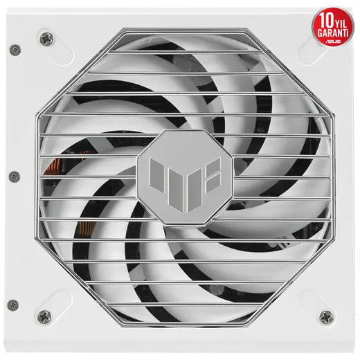 ASUS 1000w 80+ Gold TUF GAMING 1000G WHITE Tam Modüler Power Supply Beyaz / 90YE00S5-B0NA00 görseli 8