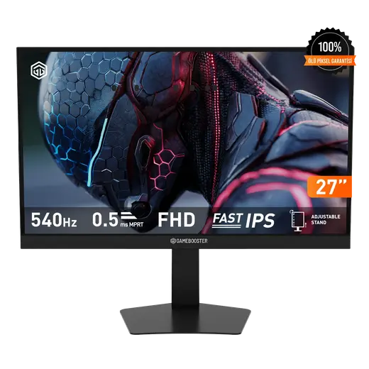 GAMEBOOSTER 27" FAST IPS GB-27F540FP 0.5MS 540Hz HDMI-DP Pivot Gaming Monitör 1920x1080 görseli 7
