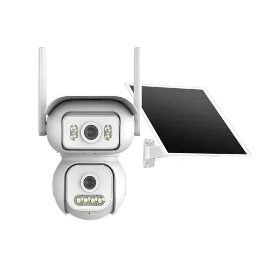 Joysee S2 6Mp AOR 4G 2x2.8mm Solar İki Kamera 4IR+4Led PTZ alternatif görünüm