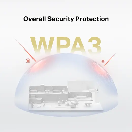 MERCUSYS MR25WBE Wıfı7 BE3600 Dual Band Router görseli 3