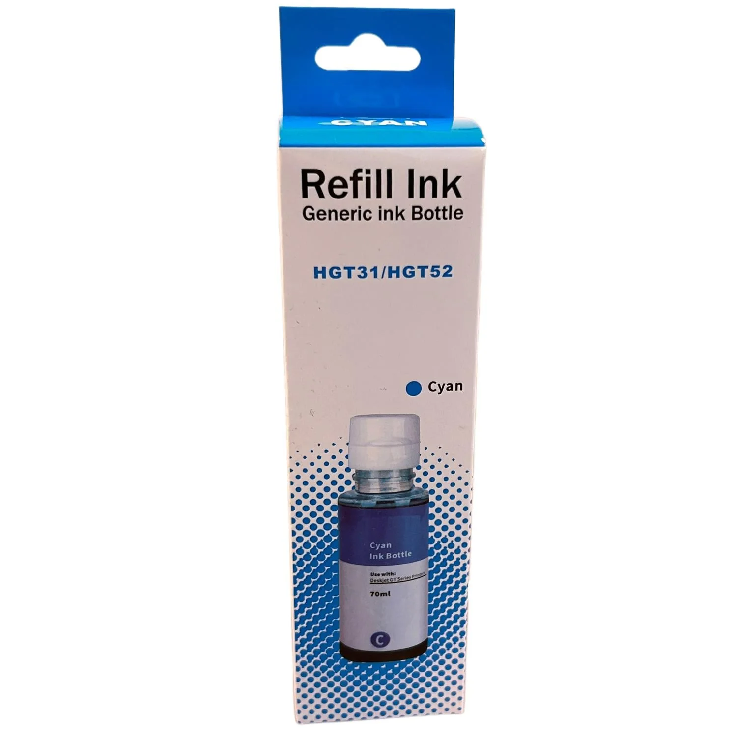 HP GT52 C Mavi Smart Mürekkep DeskJet GT 5810 5811 5822 (70ml)