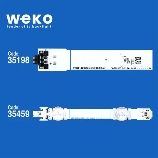 WKSET-5143 35198X4 35459X4 V5DF-400D 8 ADET LED BAR alternatif görünüm