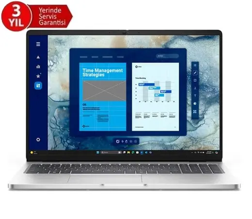 DELL 16" ULTRA 5 235U-16GB DDR5 RAM-512GB NVME-W11 PRO NOTEBOOK / PRO 16 BTO106_PC16250WP görseli 3