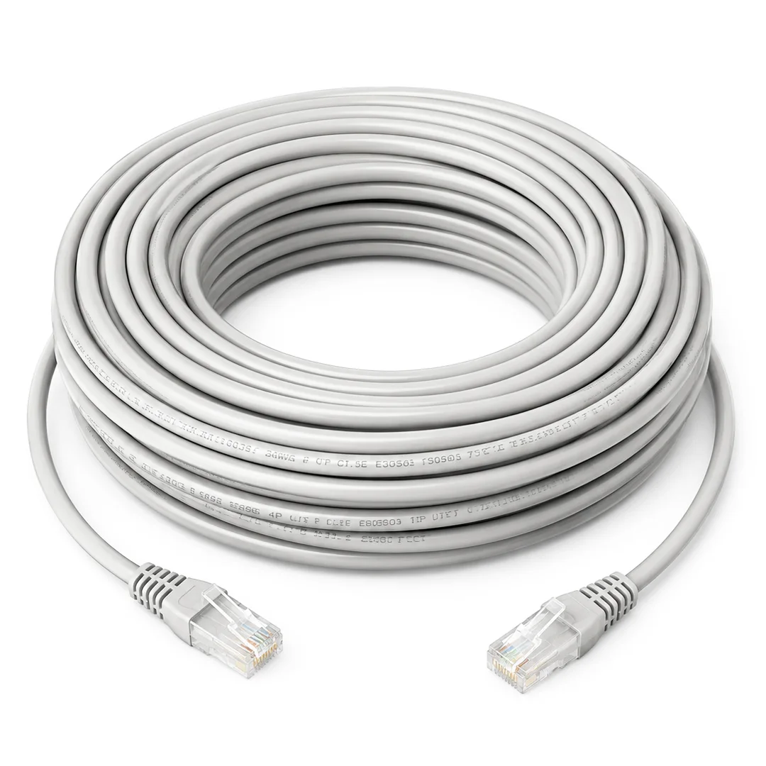 POWERMASTER PM-11162 POŞETLİ 40 METRE BEYAZCAT5 KABLO