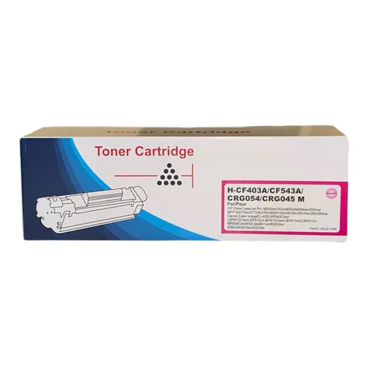 HP CF543A CF403A CRG-045 CRG-054 CRG-067 Kırmızı Muadil Toner M254 MF635 MF645