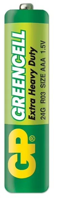GP Greencel R03 AAA Boy İnce Çinko Kalem Pil 4'lü Paket GP24G-U4 alternatif görünüm
