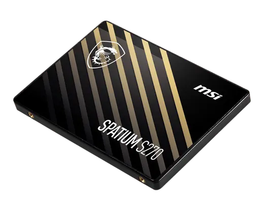 MSI SPATIUM S270 240 GB 2.5" SATA3 SSD 500/400(SPATiUM S270 SATA 2.5" 240GB) alternatif görünüm