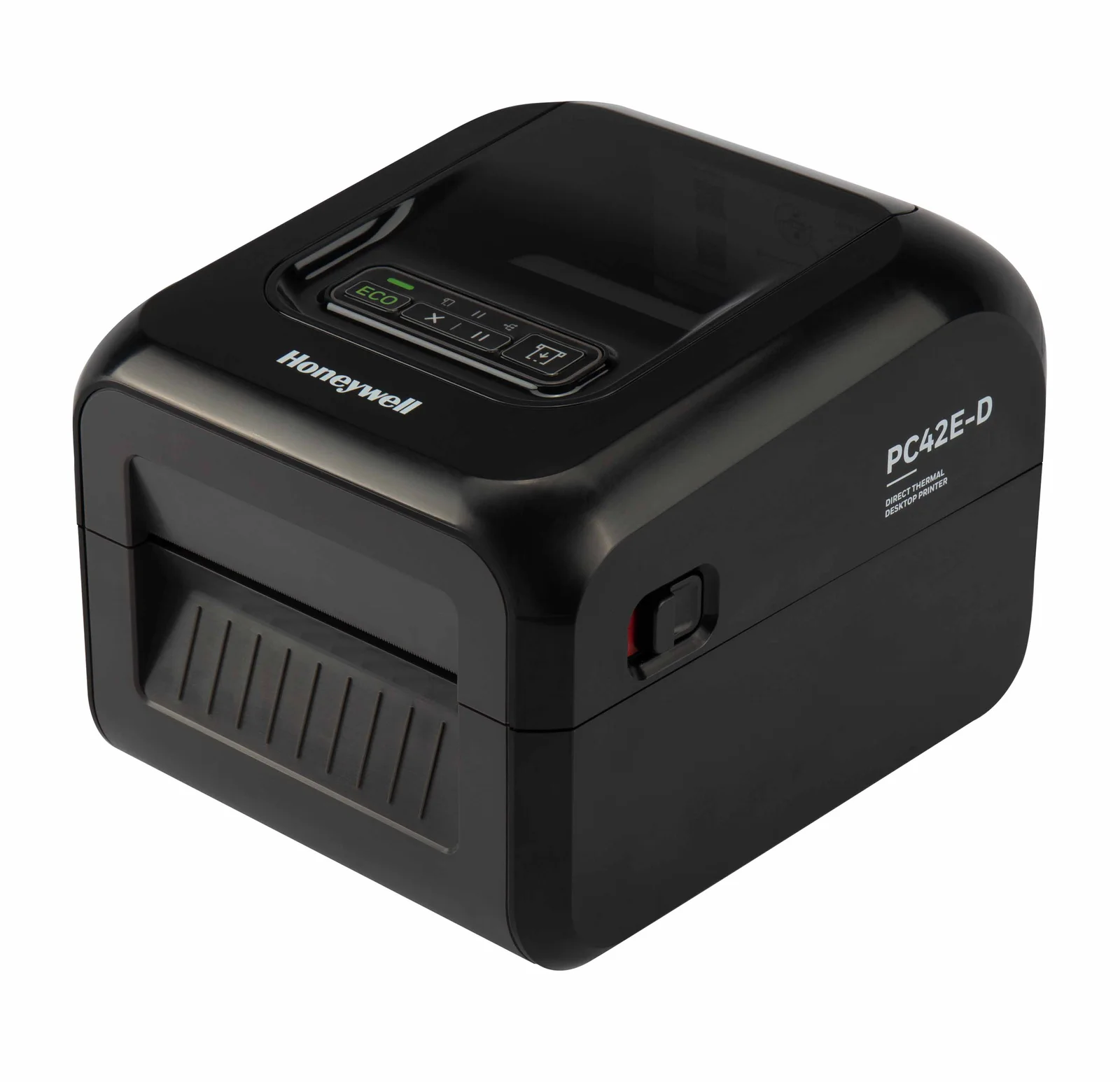 PC42E-D, Direct Thermal, Black, 203 dpi, USB, Ethernet, Serial, No Power Cord