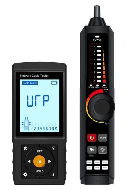 BEEK BT-LT-300S 3" Şarj Edilebilir Ağ Kablosu Test Cihazı, RJ45 TDR Kablo Test Cihazı, Kablo İzleyici