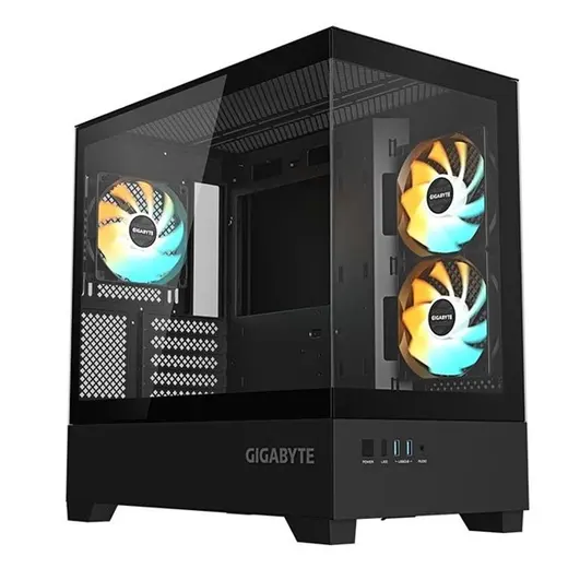 GIGABYTE GB-C201P GAMING Mid-Tower PC Kasası Siyah 360mm Soğutma Desteği görseli 6
