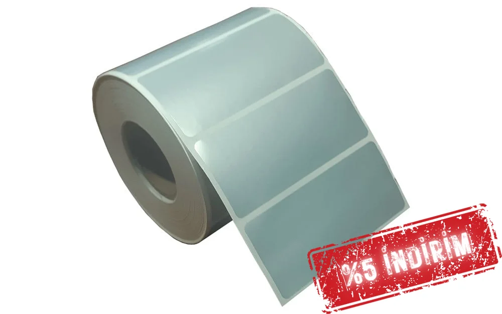 Silvermat Etiket 90mm X 40mm 1li 📣 𝗥𝗲𝘀𝗶𝗻 𝗥𝗶𝗯𝗼𝗻 𝗴𝗲𝗿𝗲𝗸𝗶𝗿