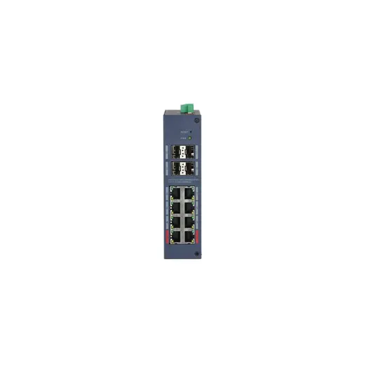 DAHUA CHS4412-8GT-125 8 PORT GIGABIT + 4XGIGABIT SFP UPLINK CLOUD YÖNETİLEBİLİR 125W POE ENDÜSTRİYEL SWITCH alternatif görünüm
