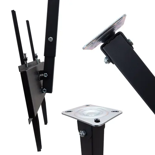 POWERMASTER PM-42 LED/LCD/PLAZMA 70-90-110 CM AYARLANABİLİR GENİŞ 45 DERECE AÇILI TAVAN ASKI APARATI (HT-42) alternatif görünüm