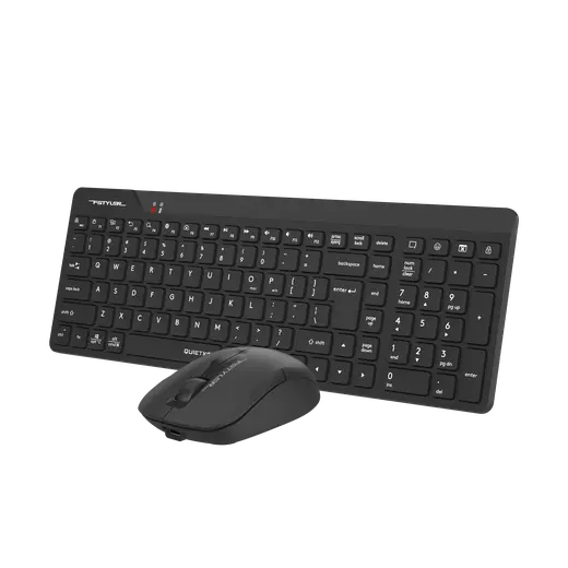 A4 TECH FG2300 AIR2 2.4 QMINI FN-MM SESSIZ KLAVYE&MOUSE SET SIYAH alternatif görünüm