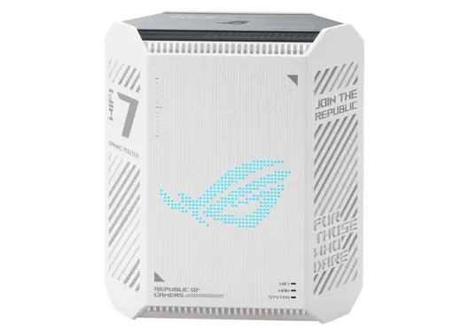 ASUS ROG STRIX GS-BE7200 WIFI7 BE7200 Çift Bant 5x2.5G AiMesh Gaming Router görseli 1