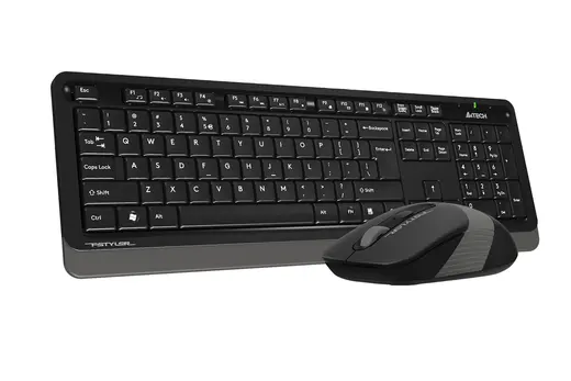 A4-Tech Kablosuz Set Gri (FG1010-G) görseli 3
