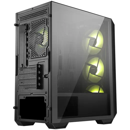 MSI MAG FORGE M110R AIRFLOW Temperli Cam ARGB Matx Mini Tower Kasa PSU YOK görseli 7