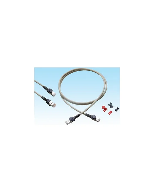 Cat6A S/FTP Patch Cord LSOH 3m Gri