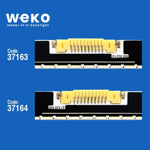 WKSET-6432 37163X1 37164X1 SAMSUNG 2013SVS55 7032SNB L83 R83 2 ADET LED BAR (84LED) alternatif görünüm
