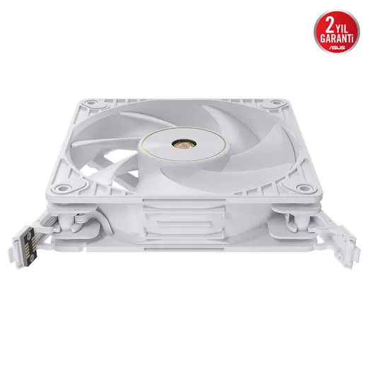 ASUS 120MM ProArt PF120 90DA00M3-B09000 3000RPM PWM Beyaz Kasa/Radyatör Fanı görseli 1