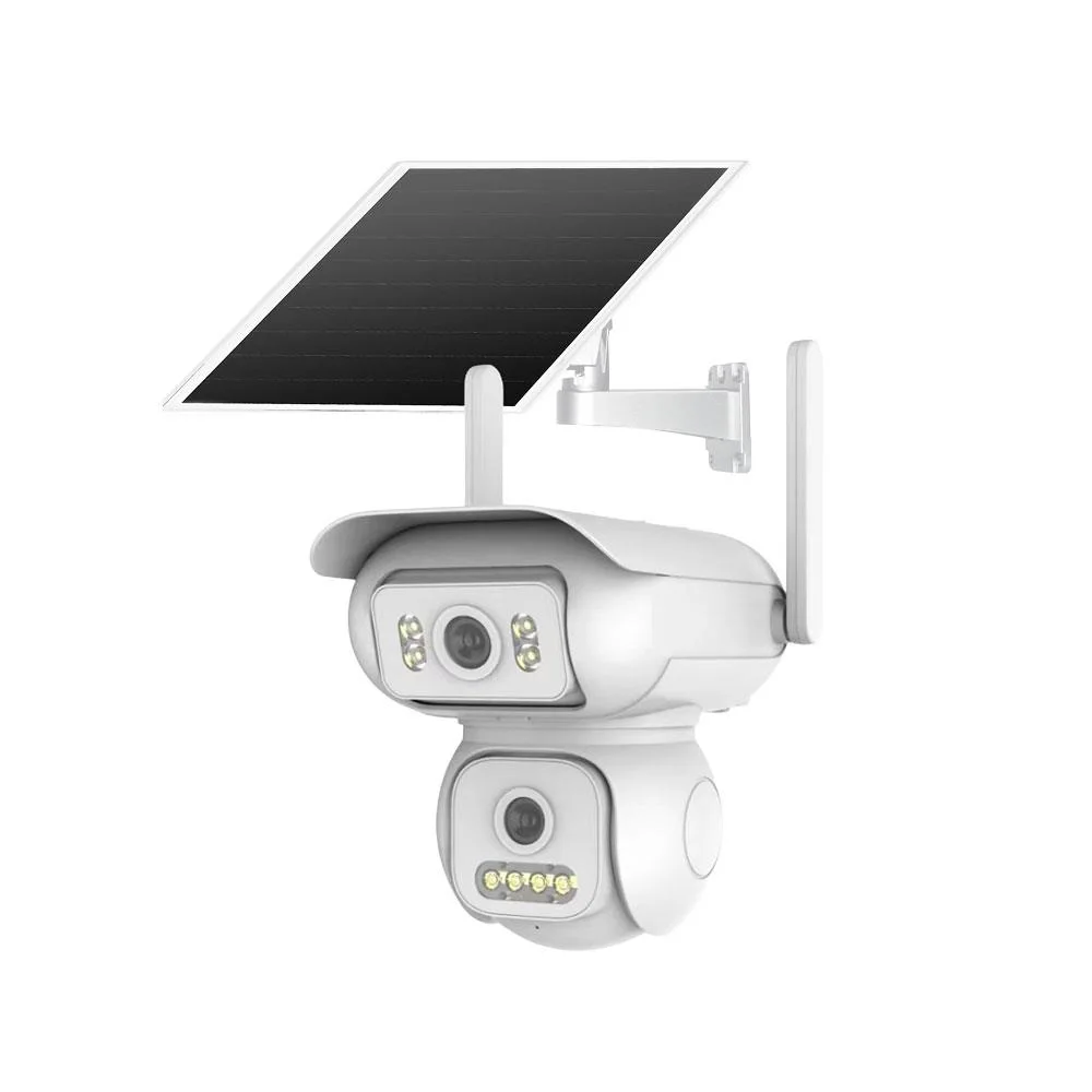 Joysee S2 6Mp AOR 4G 2x2.8mm Solar İki Kamera 4IR+4Led PTZ