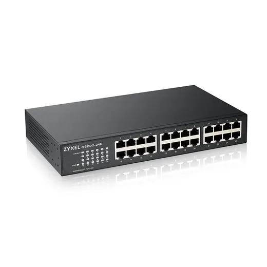 ZyXEL 24port Gigabit Yönetilemez Switch GS1100-24E v3 görseli 2
