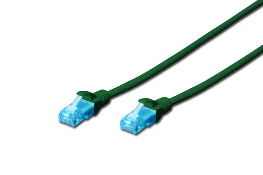 BEEK BC-U5030G CAT. 5E Patch Kablo, U/UTP, 3 metre, AWG 26, Yeşil Renk