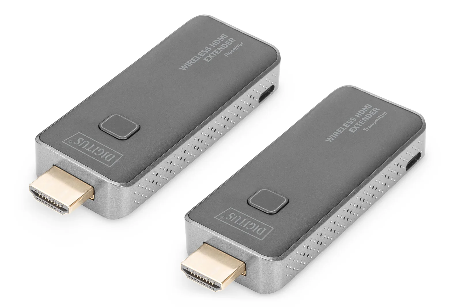 DIGITUS DS-55318 Kablosuz HDMI Sinyal Uzatma Seti, 50 metre, Verici (Transmitter) ve Alıcı (Receiver) Ünite dahil