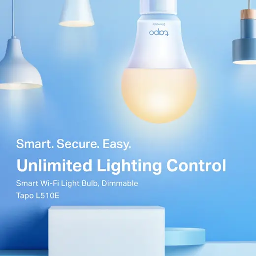 TP-LINK Tapo L510E Akıllı Wi-Fi Ampul 2'li Paket - E27 8.7W 60W görseli 7