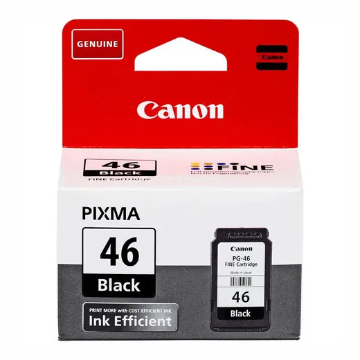 Canon PG-46 Mürekkep Kartuş Siyah (46)