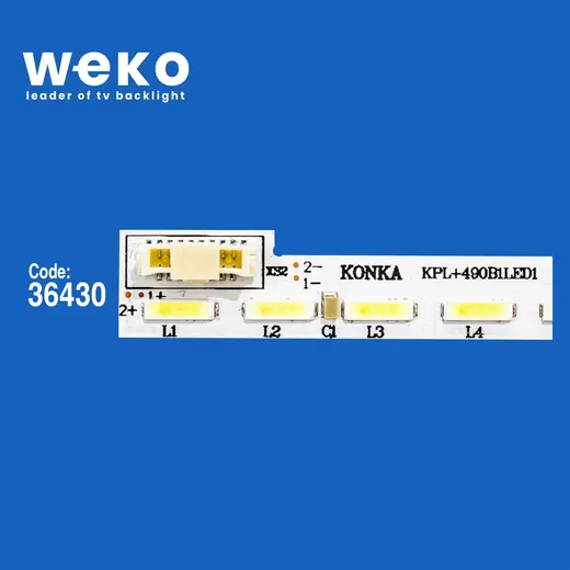 WKSET-6187 36430X1 KPL + 490B1LED1 35018797 37024855 35018796 1 ADET LED BAR (64LED) alternatif görünüm